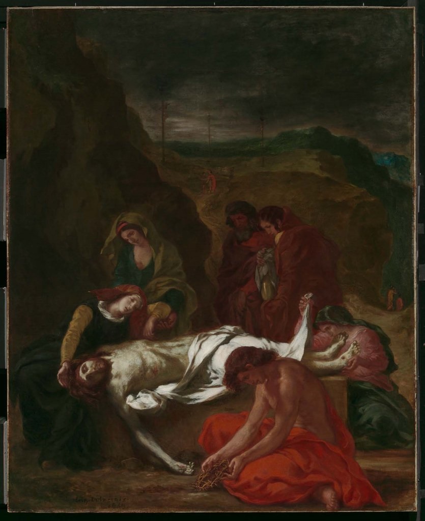 The Lamentation (Christ at the Tomb), Eugene Delacroix, Metropolitan Museum of Art