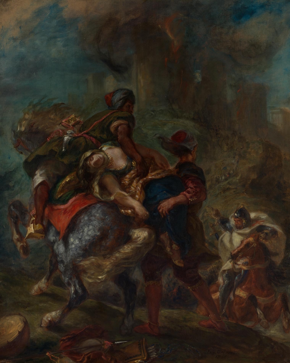 Eugène Delacroix, 'The Abduction of Rebecca', The Metropolitan Museum of Art, Catharine Lorillard Wolfe Collection, Wolfe Fund