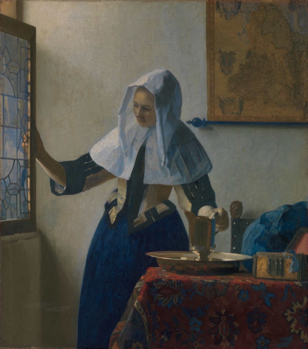 Johannes Vermeer, 'Young Woman with a Pitcher', The Metropolitan Museum of Art, Marquand Collection, Gift of Henry G. Marquand, 1889 (89.15.21)