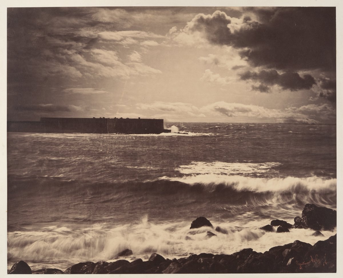 Gustave Le Gray, The Great Wave, Sète, The Metropolitan Museum of Art