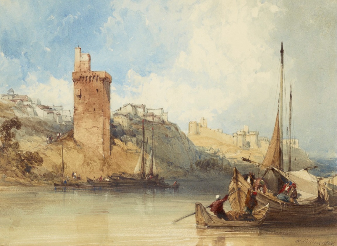 Villeneuve lez Avignon, William Callow, The J. Paul Getty Museum