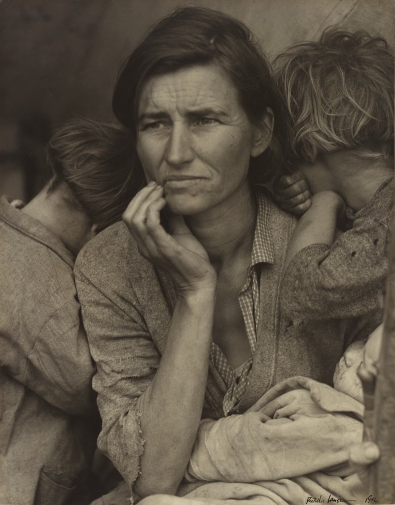 Migrant Mother, Dorothea Lange, The J. Paul Getty Museum