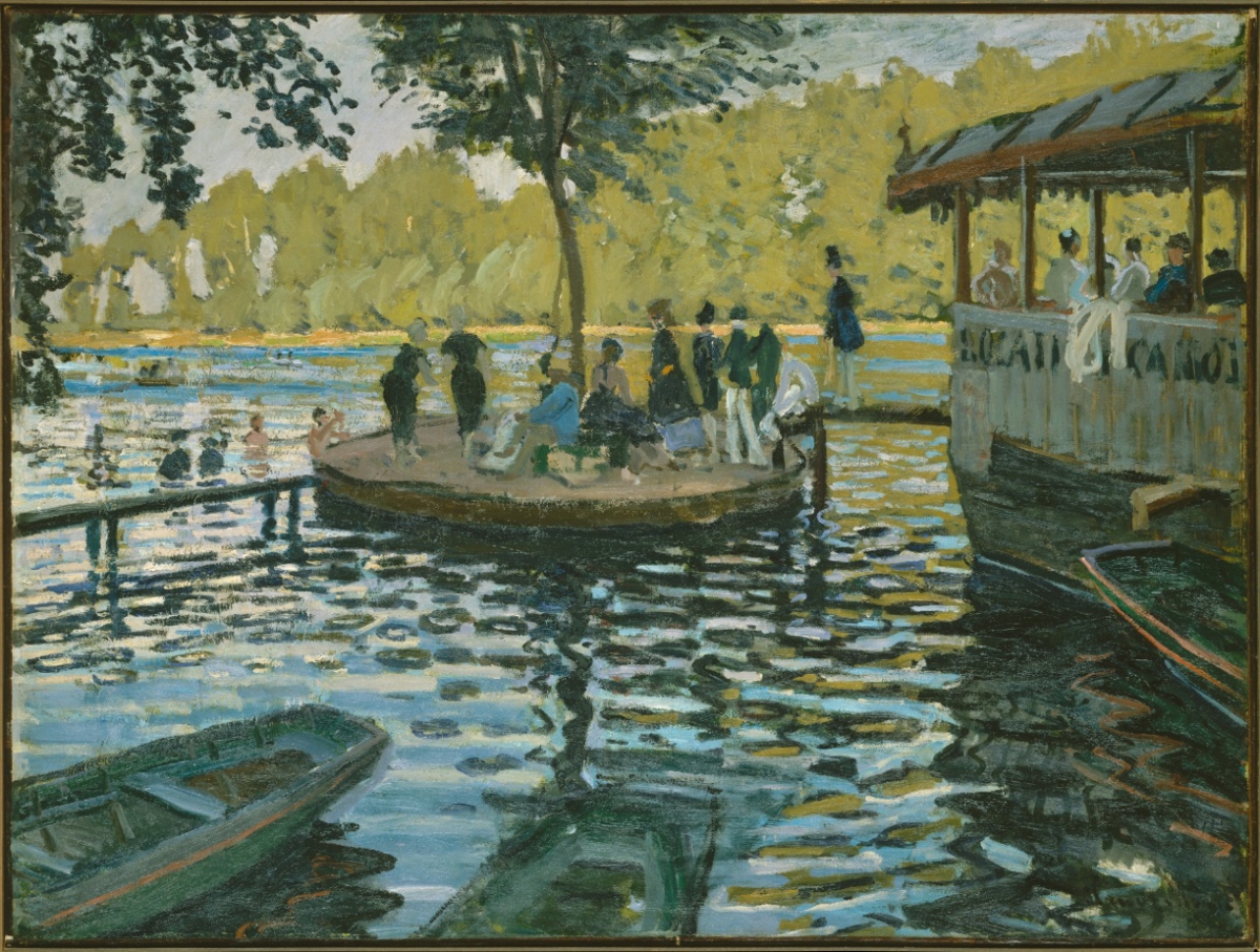 La Grenouillère, Claude Monet, Metropolitan Museum of Art